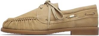 Loriblu Bootloafers - Dames - Bootschoenen - Beige - 41 EU - Su&egrave;de - Schoenen