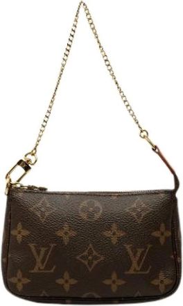 Louis Vuitton Borsa Pre-owned Mini Pochette Accessoires - - Pre-owned - Donna - Marrone - ONE SIZE