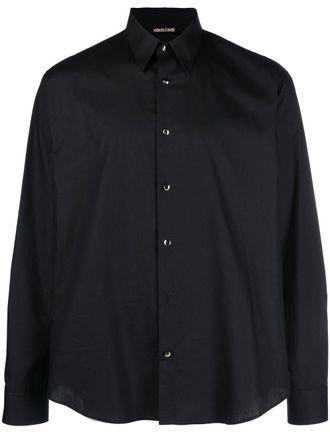 Roberto Cavalli Camicia con stampa - Nero