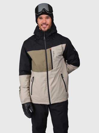 Brunotti Skijacke BRUNOTTI FLYNNERS MEN SNOW JACKET, Herren, Gr. XXL, fungi, Obermaterial: 100% Polyester. Futter: 100% Polyamid. Wattierung: 100% Polyester, h