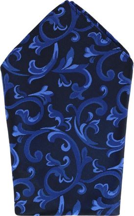 Trafalgar Store Christian the Romantic Brocade Silk Pocket Square in Royal Blue at Nordstrom