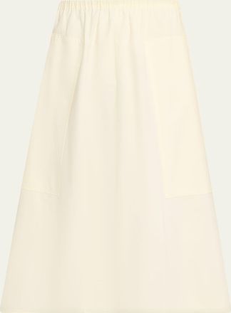 Vince Pull-On Full Skirt
