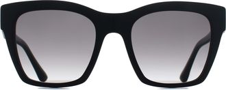 Dolce & Gabbana DG4384 501/8G zwart grijs gradi&euml;nt zonnebril