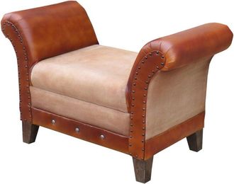 Wanderlust Deco Wanderlust Deco - Banqueta Tapizada Marr&oacute;n 88x49x62