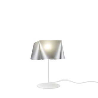 Linea Zero L&aacute;mpara De Mesa Base Y V&aacute;stago En Metal Cm. 28x35h