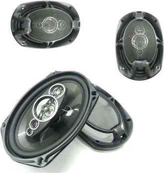 Trade Shop Trade Shop - Kit Coppia Casse Auto 3 Vie 800w 165x240 Mm Altoparlanti Auto 800 Watt Ts-6972