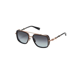 Balmain Sunglasses, unisex, Yellow, 58 MM, Military Style Black Jacket