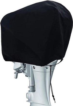 OEM Funda Para Motor Fueraborda - Impermeable - Resistente A Los Rayos Uv - Negra