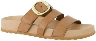 Paul Green Diego Platform Slide Sandal in Sahara Soft Leather at Nordstrom, Size 10.5Us