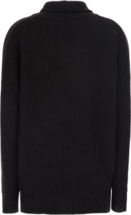 Lisa Yang Womens Sweater Heidi Brown Cashmere Knitted Tops Top