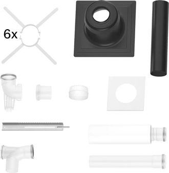Bosch Accesorio De Humos Fc-set80-b53 (superior) Juego De Construcci&oacute;n B&aacute;sico B53, D:80mm, Pl&aacute;stico, 7738112558