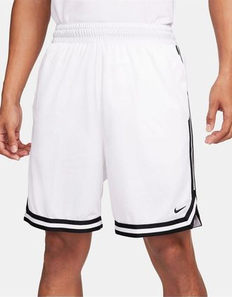 Nike Mens Mens Dna Dri Fit 8 Basketball Shorts - Multi/White - Size: 37/36/32
