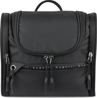 Bugatti Kulturbeutel BUGATTI Blanc DeLight, Damen, Gr. B/H/T: 22,5cm x 24,5cm x 12cm, schwarz, Taschen Kulturbeutel