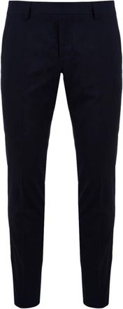 Daniele Alessandrini Slimato 123 Broeken - Heren - Slim Fit Broeken - Blauw - 2XL - Leer - Broeken