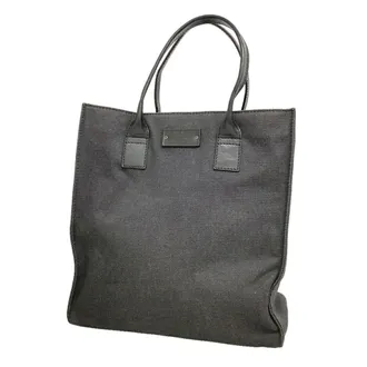 Gucci Black Denim Tote Bag (Pre-Owned)