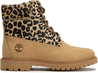 Timberland Womens Premium 6 Boots - Natural Nubuck - Size UK 6