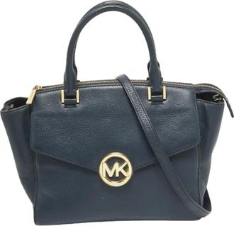Michael Kors Pre-owned Leather Satchel - - Pre-owned - Donna - Blu - ONE SIZE