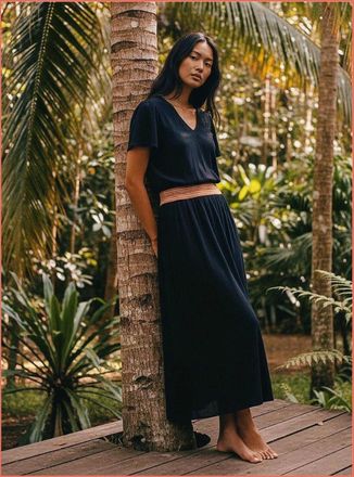 Nooki Design Womens Lulu Summer Dress -Black - Size: 10/8