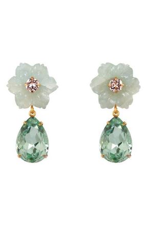 Jennifer Behr Juna Drop Earrings in Aquamarine at Nordstrom