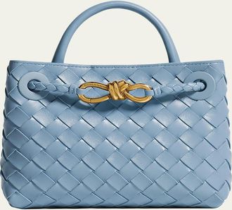 Bottega Veneta Andiamo Mini Leather Top-Handle Bag