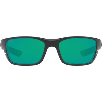 Costa 58mm Polarized Sunglasses in Black Green at Nordstrom