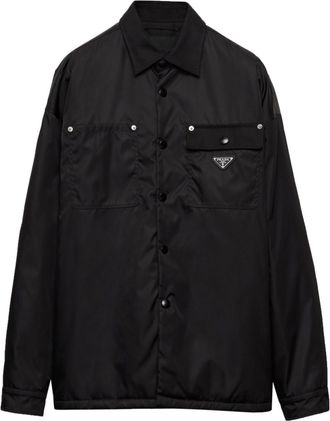 Prada Camicia Re-Nylon - Nero