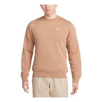Nike logo crew neck sweatshirt Brown 916609-258