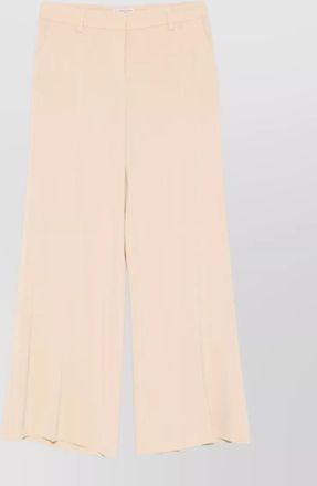 Alberto Biani cady trousers belt loops wide leg