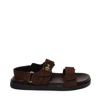 Steve Madden Mona-E Sandal DK BROWN SUEDE