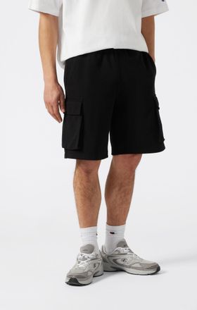 Champion Bermudas CHAMPION ICONS Cargo Bermuda Shorts, Herren, Gr. XXL (60/62), N-Gr, schwarz (nbk), Obermaterial: 69% Baumwolle, 31% Polyester, Hosen Bermudas