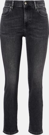 AG - Adriano Goldschmied Jeans slim cropped a vita media