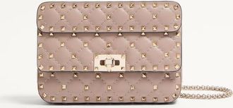 Valentino Garavani Small Nappa Rockstud Spike Bag Wo