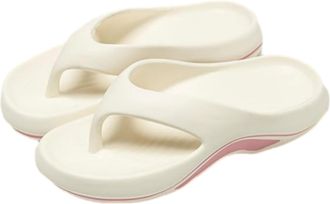 Generic Womens Orthopedic Flip Flops with Arch Support Plantar Fasciitis Walking Platform Recovery Sandals Ladies Corrective Sports Sandal Open Toe Thick Cush