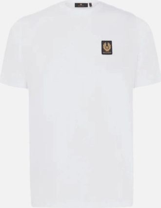 Belstaff Mens Belstaff T-Shirt White - Size: 40