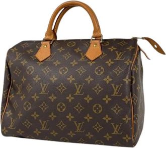 Louis Vuitton Pre-owned Handbags, female, Brown, Size: ONE SIZE Pre-owned Speedy 30 Handbag