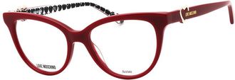 Moschino Womens Mol609 52Mm Optical Frames