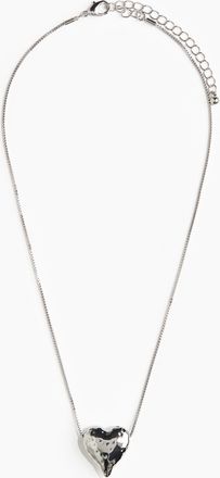 H&M Halskette mit Herzanhänger - Silber