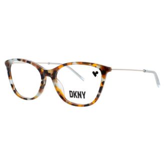 DKNY Ladies Tortoise Square Eyeglass Frames Dkny-Dk7009-229-52