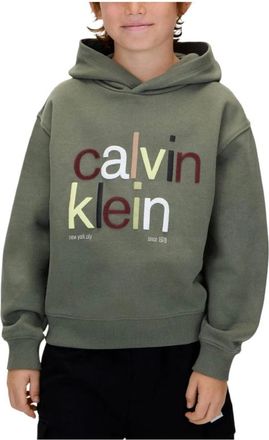 Calvin Klein Graphic Terry Hoodie Urban Style