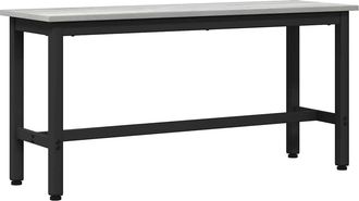 vidaXL Banca De Comedor Gris Sonoma 100 X 32,5 X 48,5 Cm Vidaxl