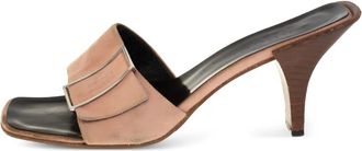 Gucci Sandali in pelle con tacco 85mm - Rosa