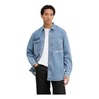 Karl Lagerfeld Uomo, Magliette, Blu, L, new