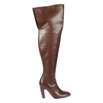 Gia Borghini Schoenen, Dames, Bruin, 40 EU, Leer, Louise Boot