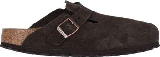Birkenstock Boston Mules - Brown