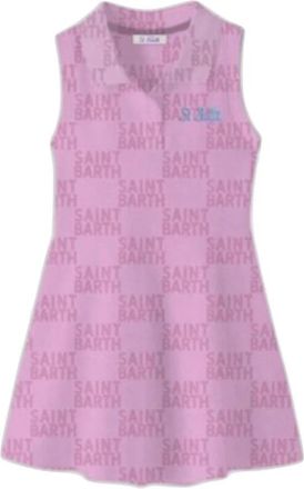 MC2 Saint Barth Dames sponsjurk in fantasie stijl - Dames - Korte kleedjes - Roze - M - Kleedjes