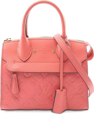 Louis Vuitton Borsa a mano Pont Neuf Empreinte mini - Rosa