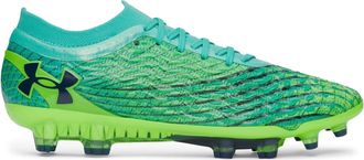 Under Armour Mens Magnetico.1 FG Firm Ground Football Boots Green/Turquoise 10 UK