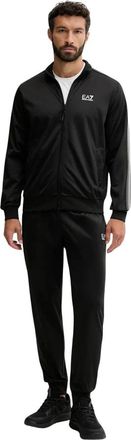 Emporio Armani ASV 7 Lines Trainingspak - Heren - Trainingspakken - Zwart - S - Polyester - Fitness