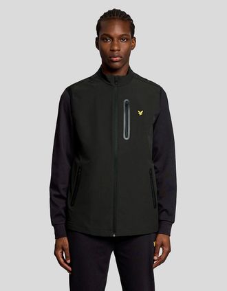 Lyle & Scott Lyle And Scott Mens Sports Performance Gilet - Black - Size: 40/Regular