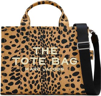 Marc Jacobs The Medium Cheetah Canvas Tote Bag